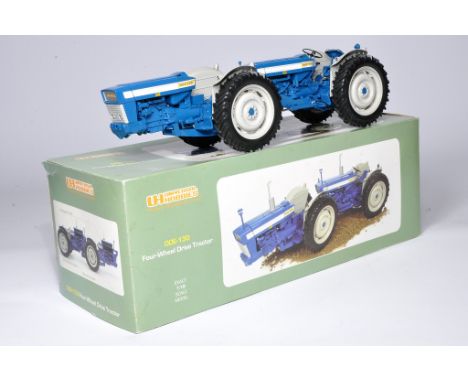 Universal Hobbies 1/16 diecast farm model issue comprising Doe 130 4WD Tractor. Looks to be complete without any obvious sign