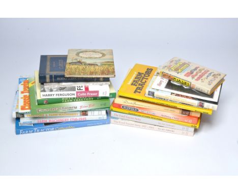 A group of Tractor publications and literature relating to books on Ford, Nuffield and general topics by authors including Gi