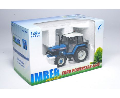 Imber Models 1/32 farm model issue comprising Ford Powerstar 6640 Tractor. Excellent and secure in  box. 