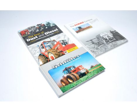 A group of Tractor publications and literature relating to books on Schluter, Claas Combines, International Harvester plus mo