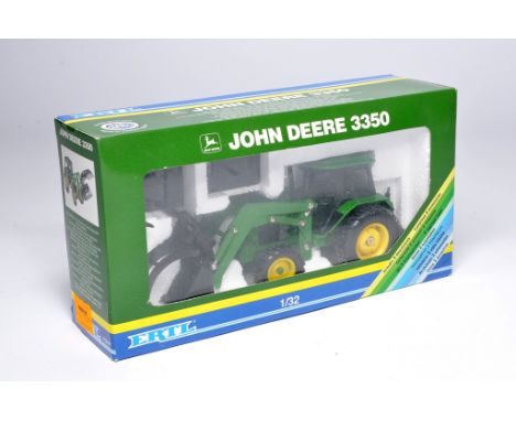 Ertl 1/32 farm model issue comprising No.5647 John Deere 3350 Tractor. Excellent and secure in very good to excellent box. 