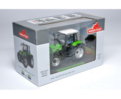 Weise Toys 1/32 farm model issue comprising Deutz Fahr Agrostar 6.31 Tractor. Looks to be without obvious sign of notable fau