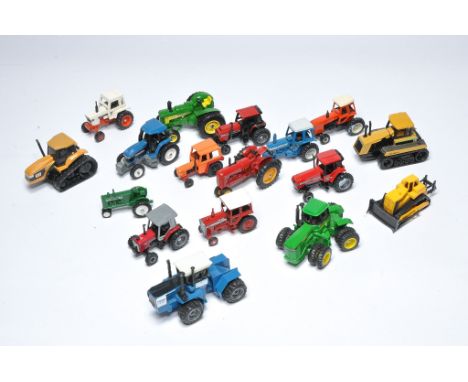 Assorted 1/64 model tractor issues, mostly Ertl. 