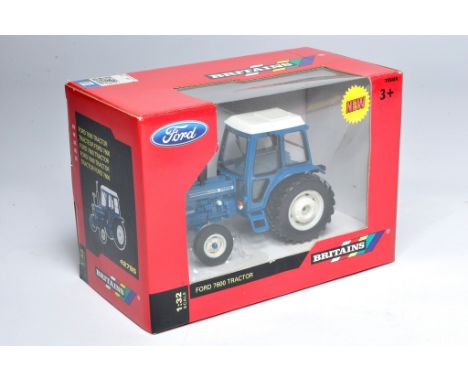 Britains 1/32 farm model issue comprising Ford 7600 Tractor, secure in original box. 