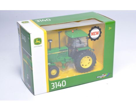 Britains (2021) 1/32 farm model issue comprising No. 43327 John Deere 3140 Tractor. Excellent and secure in very good to exce