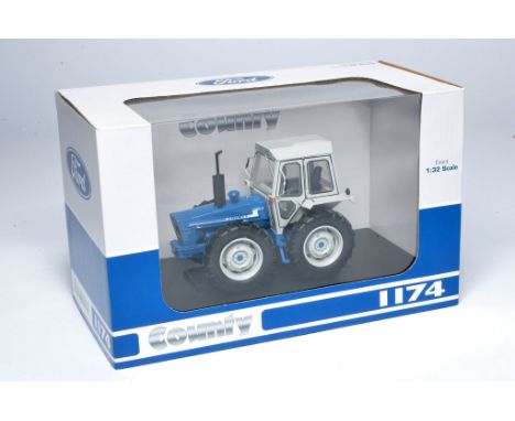 Universal Hobbies 1/32 farm model issue comprising Ford County 1174 Tractor. Unopened hence excellent and secure in box. 