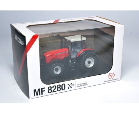 Universal Hobbies 1/32 farm model issue comprising Massey Ferguson 8280 Xtra Tractor, excellent and secure in original box. 