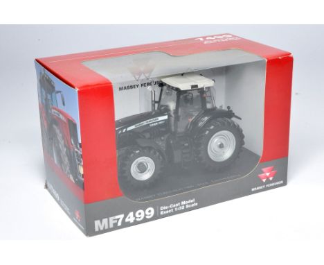 Universal Hobbies 1/32 farm model issue comprising Massey Ferguson 7499 Black Limiited Edition Tractor. Excellent and secure 