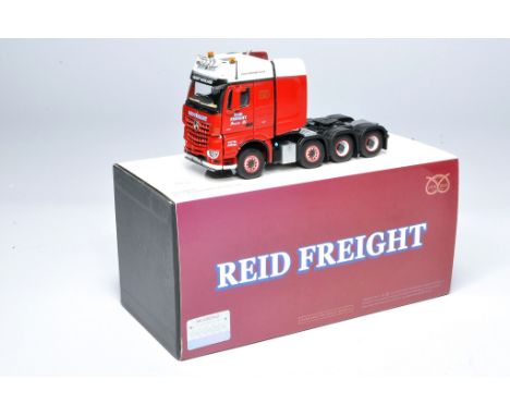 IMC diecast model truck issue comprising No. 33-0133 Mercedes Arocs in the livery of Reid Freight. Looks to be without fault,