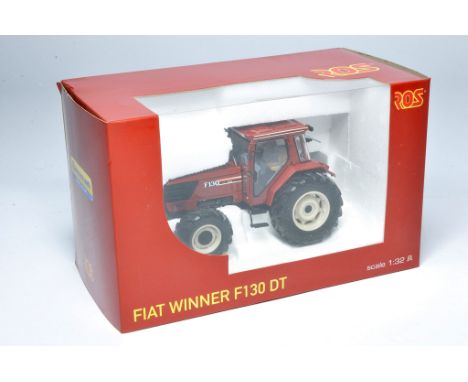 ROS 1/32 farm model issue comprising Fiat Winner F130 DT Tractor. Unopened hence excellent and secure in box. 