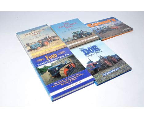 A group of Tractor publications and literature relating to books on Ford, County, Doe and Ford Tractor Conversions, all from 