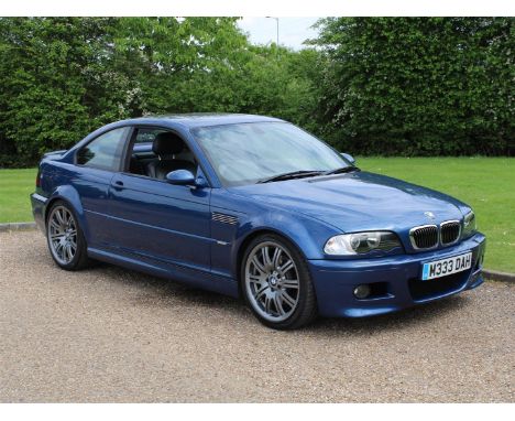 2002 BMW E46 M3 CoupeMake: BMW Model: M3 Coupe Year: 2002Mileage: 139400VIN: WBSBL92000JR04581Configuration: Right Hand Drive
