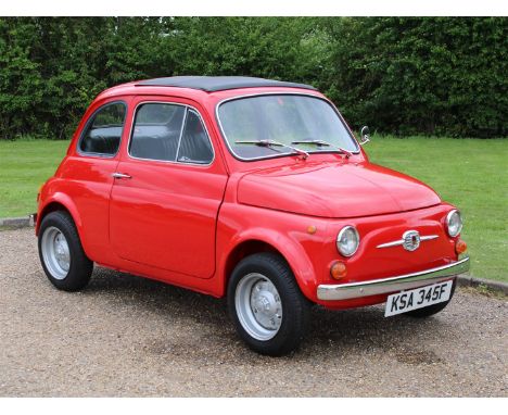 1968 Fiat 500 LHDMake: Fiat Model: 500Year: 1968Mileage: 73261VIN: 110F1942504Configuration: Left Hand DriveRegistration: KSA