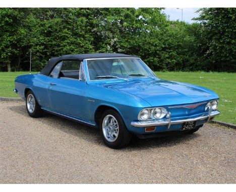 1965 Chevrolet Corvair Corsa Convertible LHD Make: Chevrolet Model: Corvair Corsa Convertible Year: 1965Mileage: 60331VIN: 10