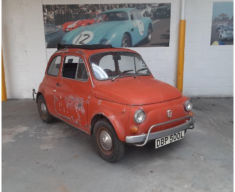 1972 Fiat 500L Make: Fiat Model: 500LYear: 1972Mileage: 48118VIN: 3095368Configuration: Right Hand DriveRegistration: DBP500L