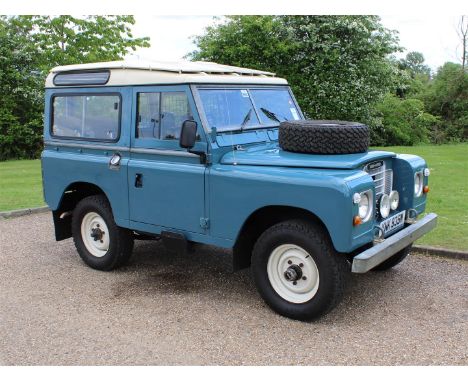 1974 Land Rover 88 Series III"Make: Land Rover Model: 88"Year: 1974Mileage: 14316VIN: 92100591AConfiguration: Right Hand Driv