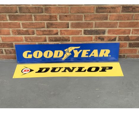  Metal Goodyear &amp; Dunlop Tyres SignMake: Contact AuctioneerModel: Contact AuctioneerYear: 0Mileage: 0VIN: Contact Auction