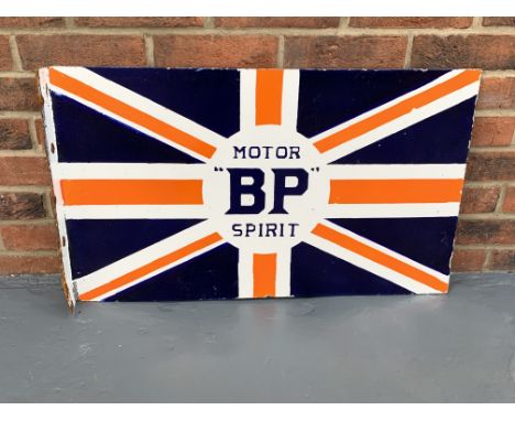 Enamel BP Motor Spirit Flanged Sign Make: Contact AuctioneerModel: Contact AuctioneerYear: 0Mileage: 0VIN: Contact Auctioneer