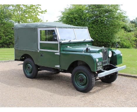 1955 Land Rover 86 Series I"Make: Land roverModel: Series I 86"Year: 1955Mileage: 3700VIN: 170604011Configuration: Right Hand