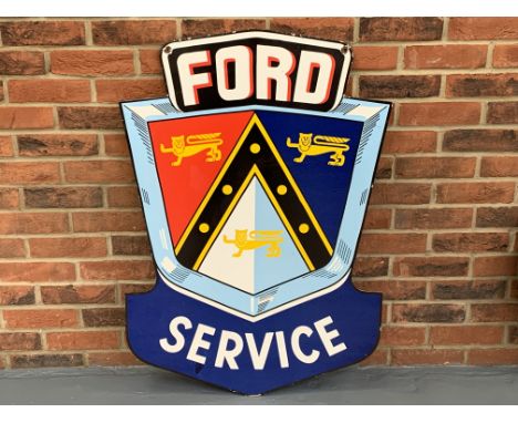 Enamel Ford Service SignMake: Contact AuctioneerModel: Contact AuctioneerYear: 0Mileage: 0VIN: Contact AuctioneerConfiguratio