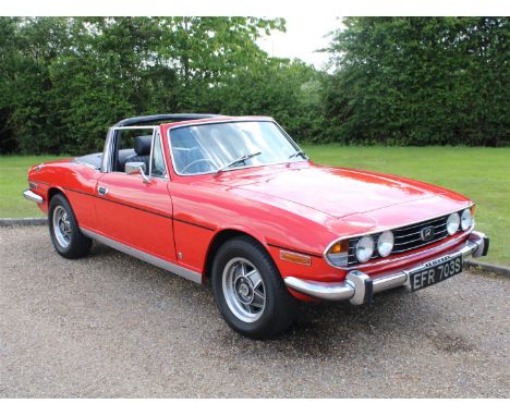 1978 Triumph Stag 3.0 Make: Triumph Model: Stag Year: 1977Mileage: 93224VIN: LD43905AConfiguration: Right Hand DriveRegistrat