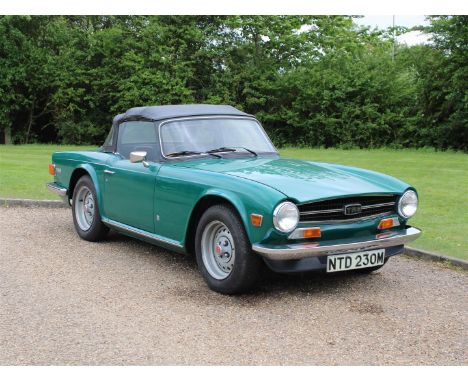 1973 Triumph TR6 Make: Triumph Model: TR6Year: 1973Mileage: 48000VIN: CR18440Configuration: Right Hand DriveRegistration: NTD