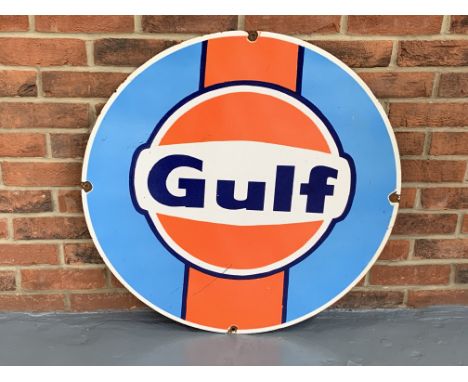 Enamel Circular Gulf SignMake: Contact AuctioneerModel: Contact AuctioneerYear: 0Mileage: 0VIN: Contact AuctioneerConfigurati