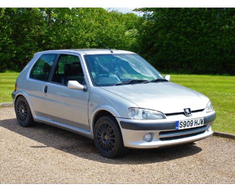 1998 Peugeot 106 GTi Make: Peugeot Model: 106 GTiYear: 1998Mileage: 70936VIN: VF31CNFXE52299652Configuration: Right Hand Driv