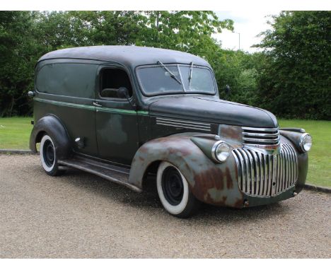 1946 Chevrolet Panel Van LHD Make: Chevrolet Model: Panel VanYear: 1946Mileage: 0VIN: DBA317265Configuration: Left Hand Drive