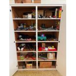 Cabinet with Contents
