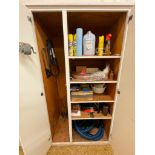 Cabinet with Contents