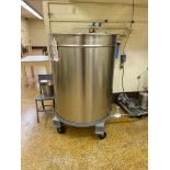 Perma-San Stainless Steel Tank on Casters