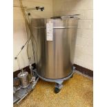 Perma-San Stainless Steel Tank on Casters