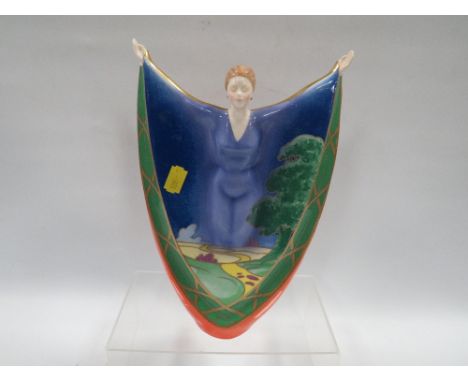 A ROYAL WORCESTER  ART DECO COLLECTION LAZY DAYS