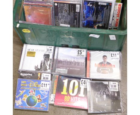 Compact Discs, all ex-shop stock including sound tracks, Public Enemy, Seal, etc. 