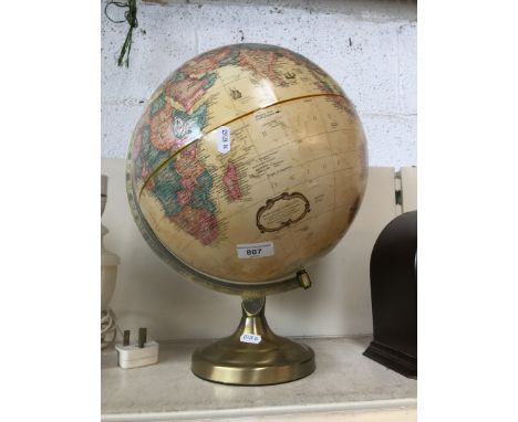 A globe 