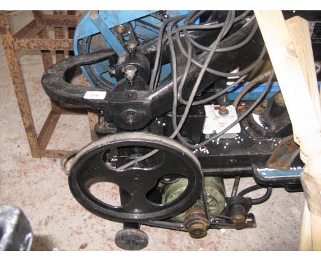 An electric power hacksaw with cooling system 