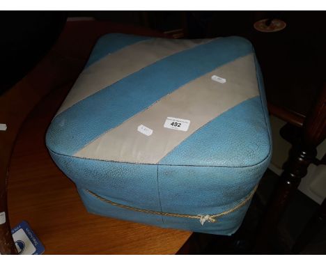 A retro rexene pouffe 
