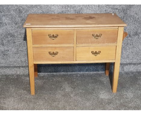 4 drawer vintage washstand 90x43cm, 71cm