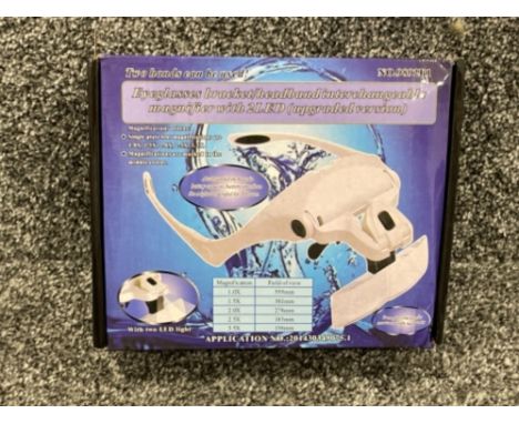 Head magnifying LED light glass unopened