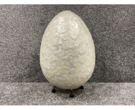 Large Egg shaped lamp 55cms