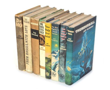 8 James Bond Book Club Editions Fleming (Ian) Fleming (Ian). 8 James Bond Book Club Editions to include You Only Live Twice (