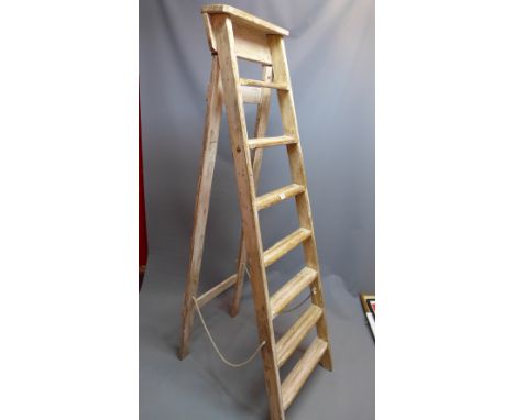 A pair of step ladders