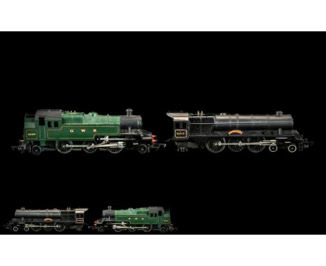 Triang R59 OO Gauge Scale Diecast Model Locomotive G.W.R 82004 To Rail Locomotive + Hornby OO Gauge Scale Model Locomotive Pr