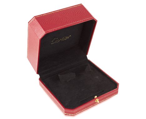 A CARTIER BANGLE JEWELLERY BOX