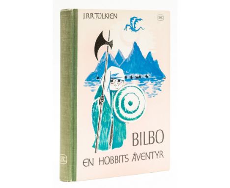  Tolkien (J.R.R.) Bilbo en Hobbits Äventyr, first Tove Jansson-illustrated edition, illustrations by Tove Jansson, several fu