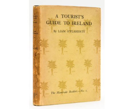 O'Flaherty (Liam) A Tourist's Guide to Ireland, first edition, signed by the author on half-title, original cloth-backed boar