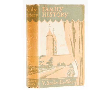 Sackville-West (Vita) Family History, first edition, ink ownership inscription to endpaper, original cloth, light fading to s