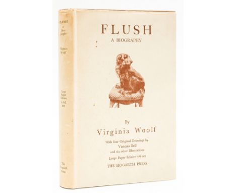 Woolf (Virginia) Flush. A Biography, first edition, frontispiece and plates, original cloth, spine browned, covers spotted, d