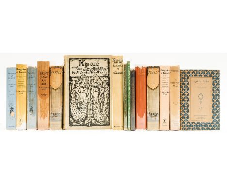 Sackville-West (Vita) Knole and the Sackvilles, browning to endpapers, bookplate of Lady Sackville to pastedown, spine ends a